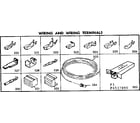Kenmore 6284567890 wiring and wiring terminals diagram