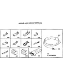 Wiring and wiring terminals