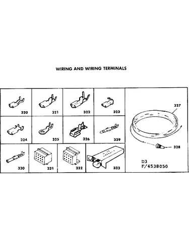 Wiring and wiring terminals