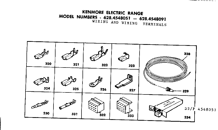 WIRING AND WIRING TERMINAL