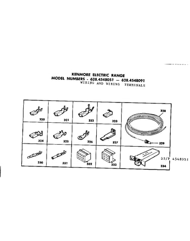 Wiring and wiring terminal
