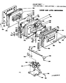Door and latch mechanism