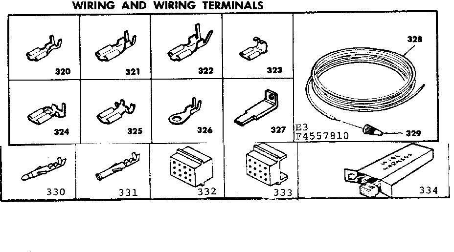 WIRING AND WIRING TERMINALS