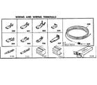 Kenmore 6284557810 wiring and wiring terminals diagram
