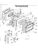 Door and latch mechanism