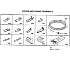 Kenmore 6284557910 wiring and wiring terminals diagram