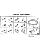 Wiring and wiring terminals