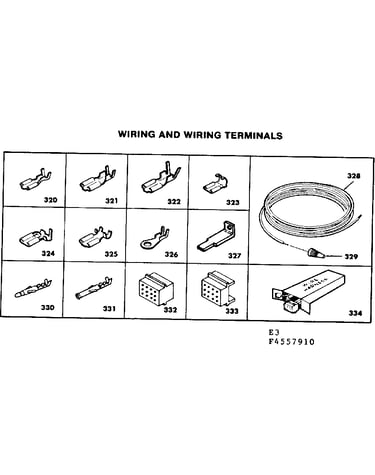 Wiring and wiring terminals