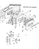 Door and latch mechanism