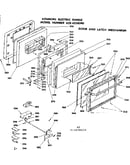Door and latch mechanism