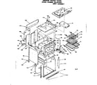 Kenmore 6284558251 body assembly diagram