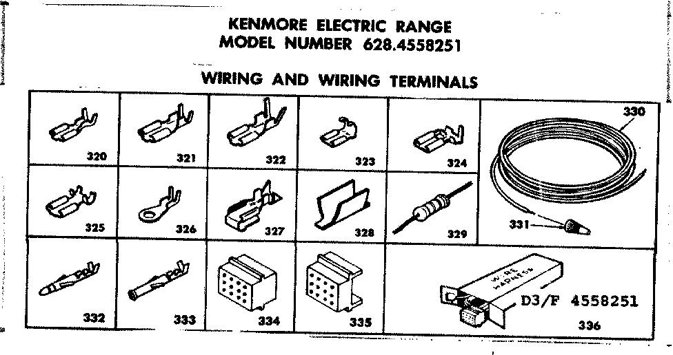 Wiring and wiring terminals