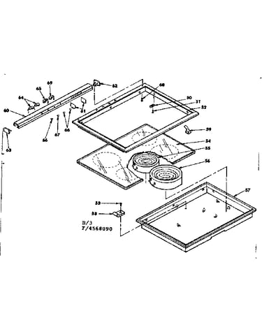 Main top cook surface