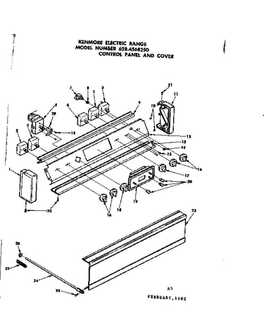 Control panel and cover