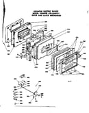 Door and latch mechanism