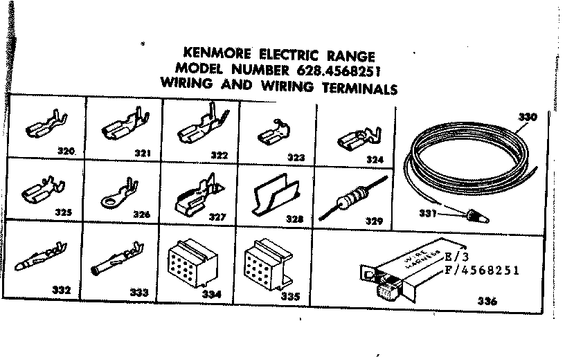 Wiring and wiring terminals