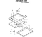 Kenmore 6284568252 cook top assembly diagram