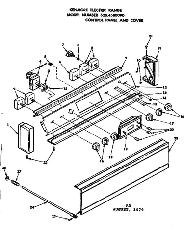 Control panel and cover