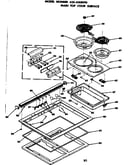 Main top cook surface