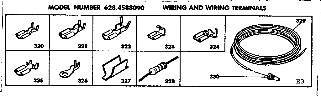 Wiring and wiring terminals