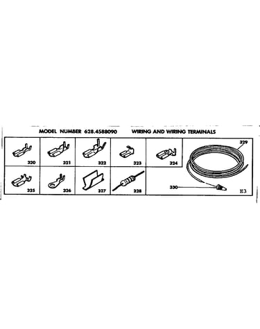Wiring and wiring terminals