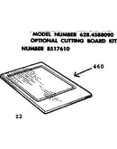 Optional cutting board kit