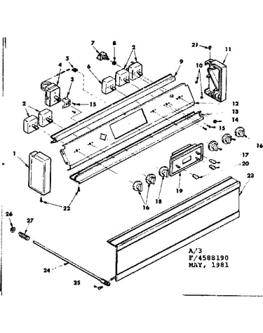 Control panel and cover