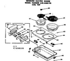 Kenmore 6284588190 foil top standard equipment diagram