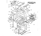 Kenmore 6284588190 body assembly diagram
