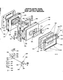 Door and latch mechanism