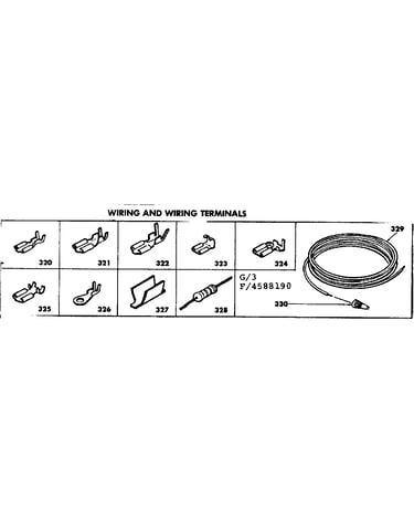 Wiring and wiring terminals