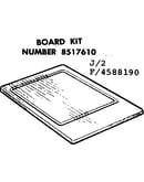 Optional cutting board kit