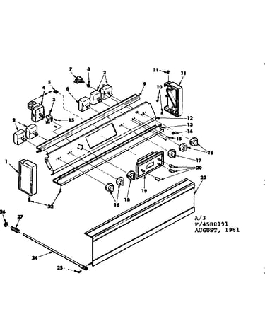 Control panel and cover
