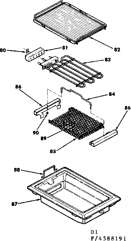 Steak grill kit no. 4998040