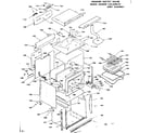 Kenmore 6284588191 body assembly diagram