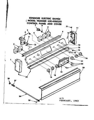 Control panel and cover