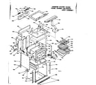 Kenmore 6284588250 body assembly diagram