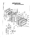 Door and latch mechanism