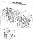 Door and latch mechanism