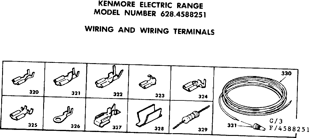 Wiring and wiring terminals