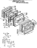 Door and latch mechanism
