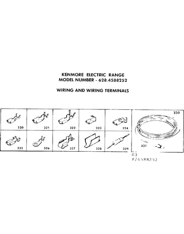 Wiring and wiring terminals