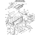 Kenmore 6284588550 body assembly diagram