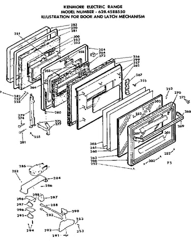 Door & latch mechanism