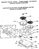 Optional coil top module kit