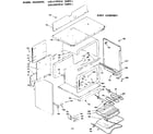 Kenmore 6286197810 body assembly diagram