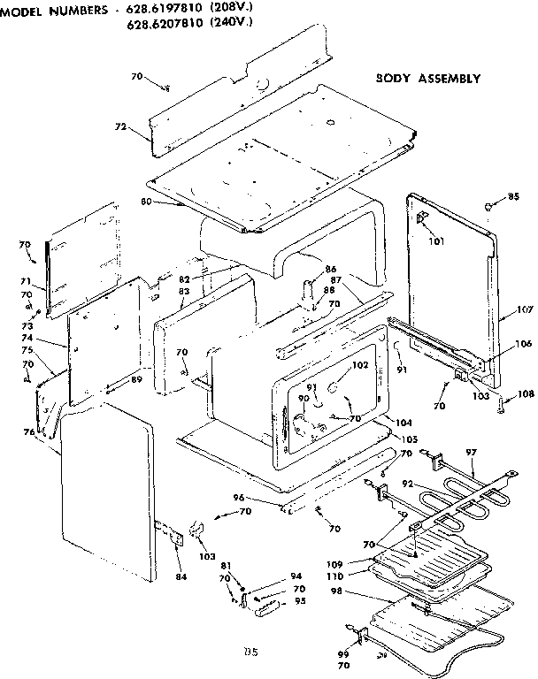 Body assembly