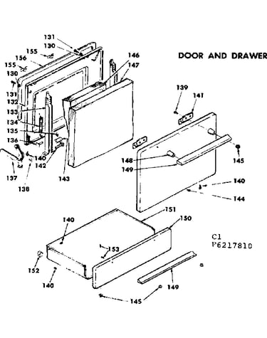 Door and drawer