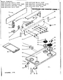Backguard and cooktop assembly