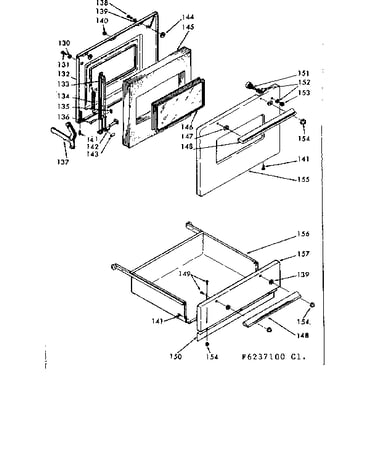 Door and drawer